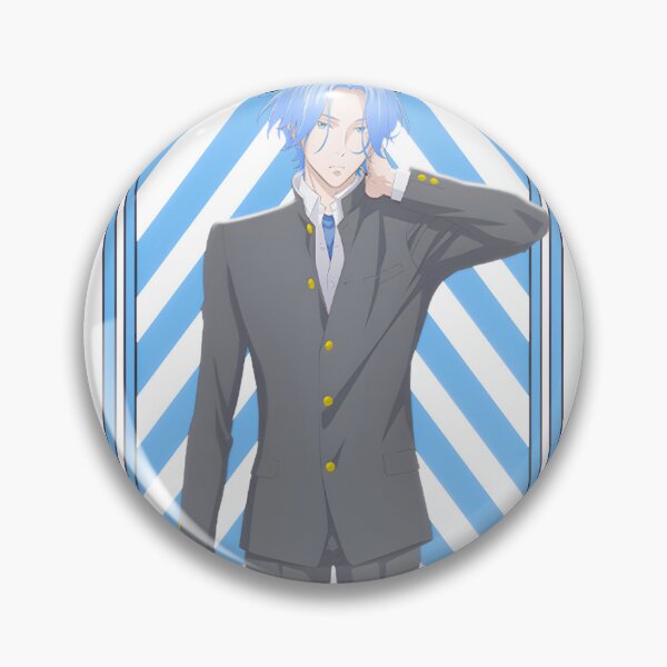 Item preview, Langa Hasegawa Blue Hair Anime Character Art designed and sold by RaymondGnLTees.
