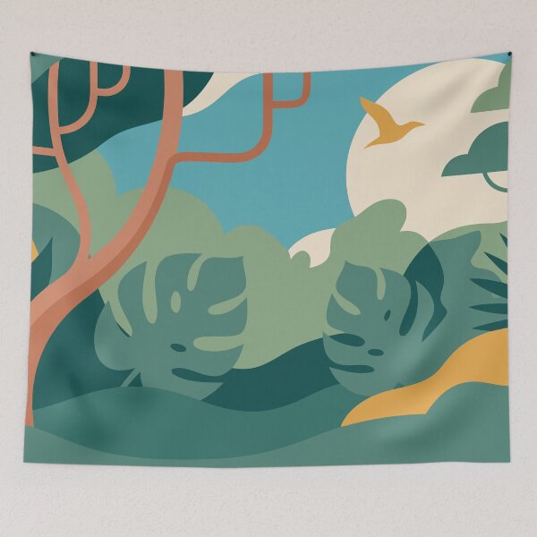 Item preview, Tropical Forest Jungle Artwork designed and sold by Design Atlas.