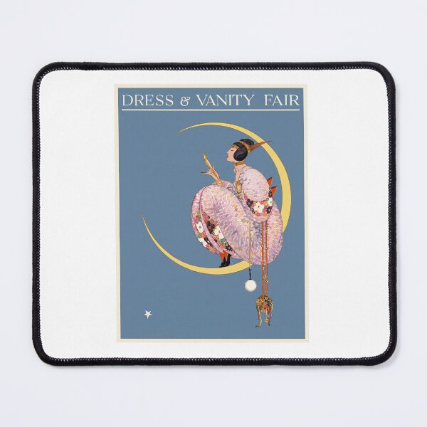 Item preview, Dress And Vanity Fair October 1913 Crescent Moon Vintage Poster designed and sold by TeeARTHY.