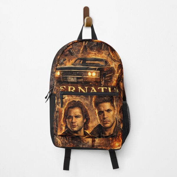 Item preview, Supernatural Hunters Collage – Sam & Dean Winchester Vintage Poster designed and sold by AndGarciart.