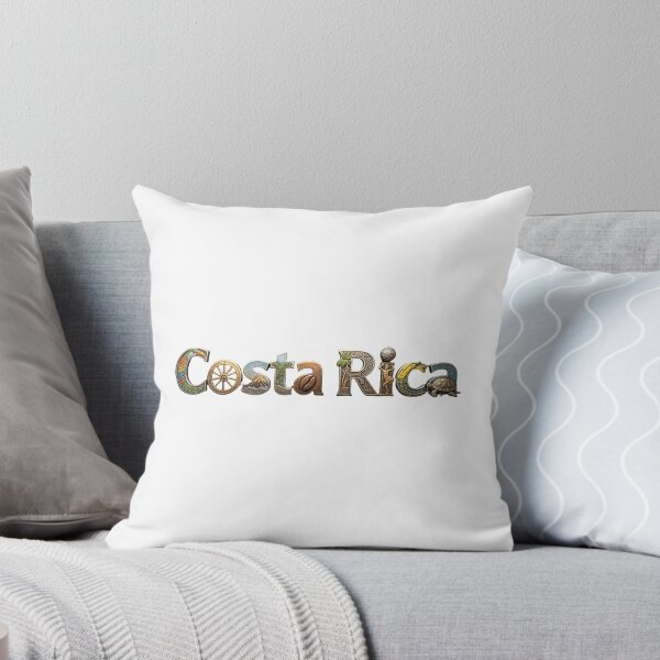 Item preview, Costa Rica Typography Travel Design | Tropical Wildlife & Cultural Heritage Art designed and sold by VladisWorld.