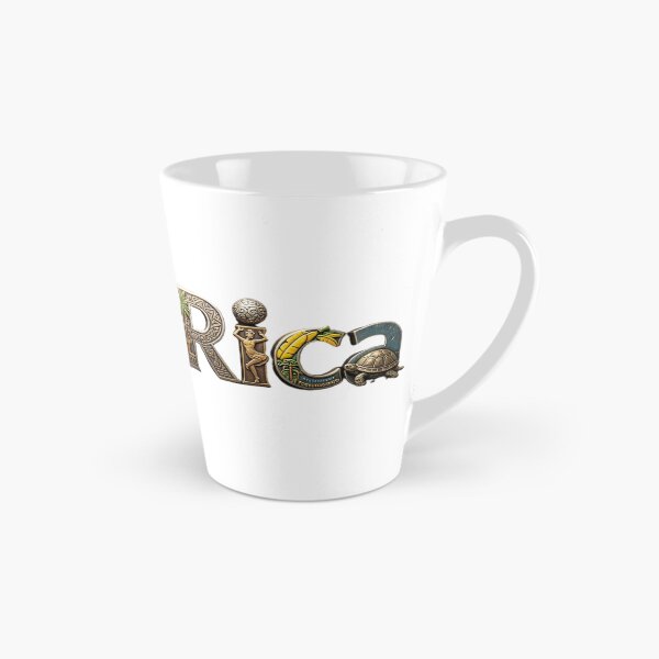 Item preview, Costa Rica Typography Travel Design | Tropical Wildlife & Cultural Heritage Art designed and sold by VladisWorld.