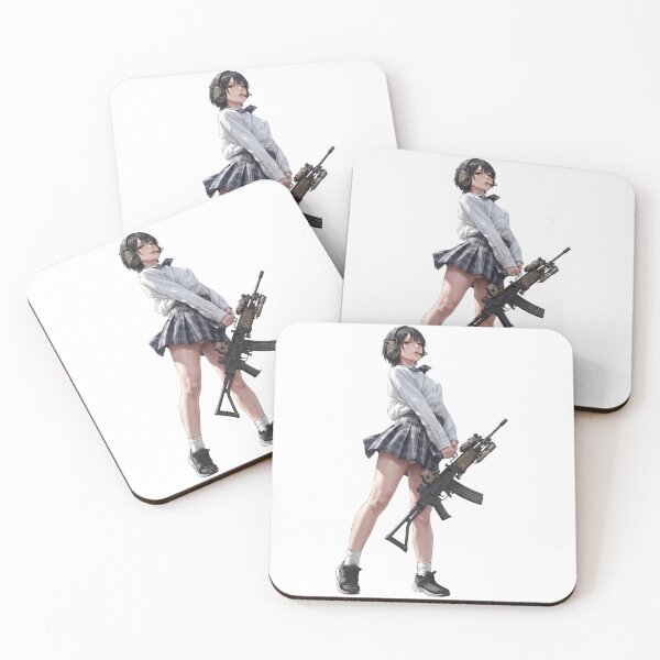 Item preview, Tactical School Girl - Anime Special Ops designed and sold by RAWLIFEGRAPHIC.