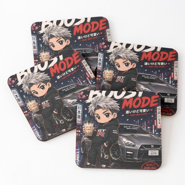 Item preview, Boost Mode Chibi Street Racer Art designed and sold by 91bravo1029.
