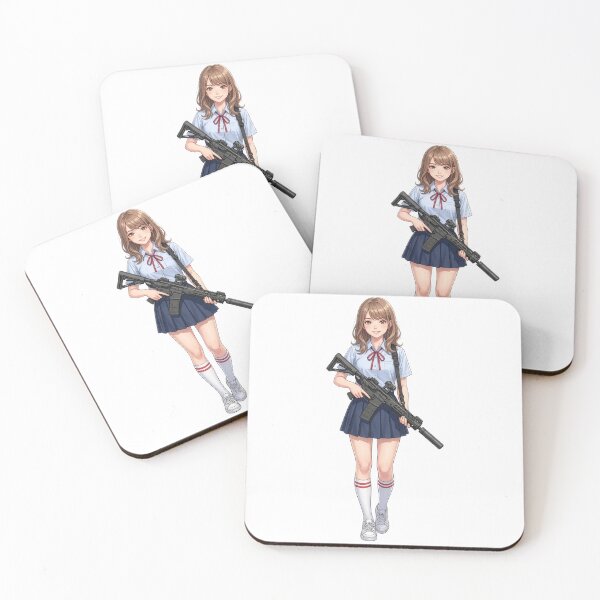 Item preview, Tactical School Girl - Anime Special Ops designed and sold by RAWLIFEGRAPHIC.