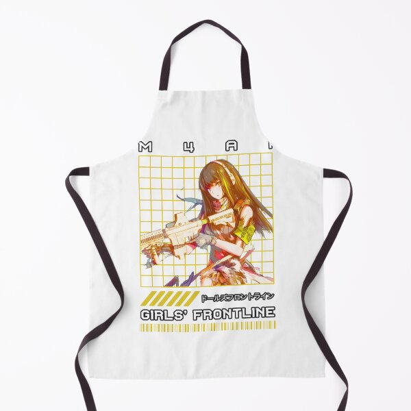 Item preview, Anime Girl With Gun Grid Design designed and sold by ComptonziArt.