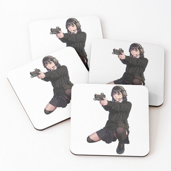 Item preview, Tactical School Girl - Anime Special Ops designed and sold by RAWLIFEGRAPHIC.