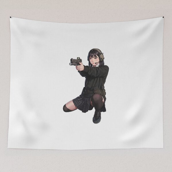 Item preview, Tactical School Girl - Anime Special Ops designed and sold by RAWLIFEGRAPHIC.