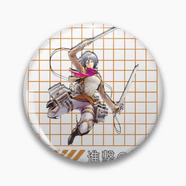 Item preview, Mikasa Ackerman Blade Warrior Anime Fan Art designed and sold by ComptonziArt.