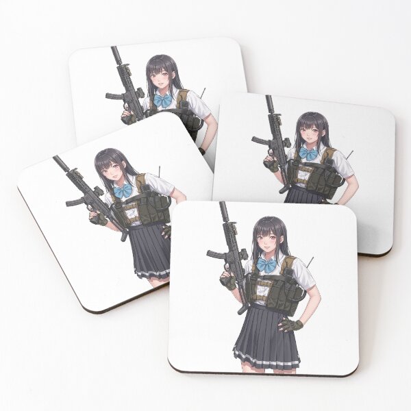 Item preview, Tactical School Girl - Anime Special Ops designed and sold by RAWLIFEGRAPHIC.
