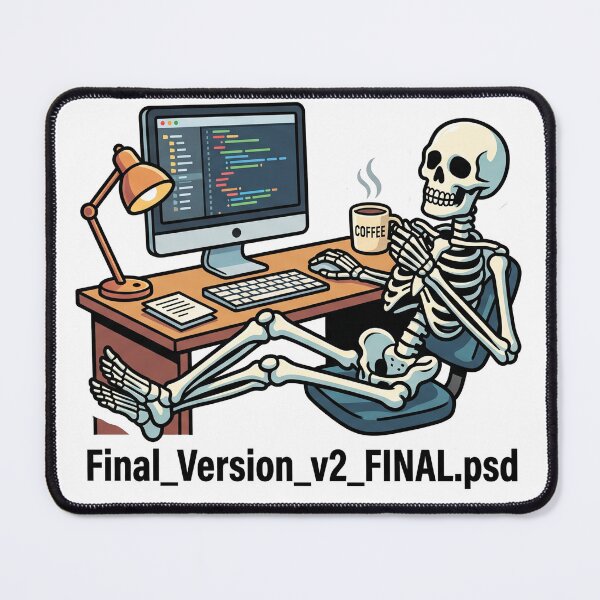 Item preview, Final Version v2 FINAL Funny Designer Skeleton T-Shirt designed and sold by fowzi shokri.