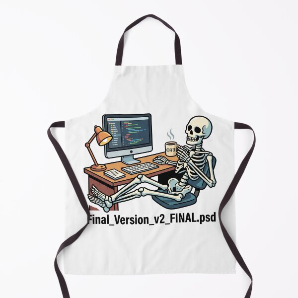 Item preview, Final Version v2 FINAL Funny Designer Skeleton T-Shirt designed and sold by fowzi shokri.