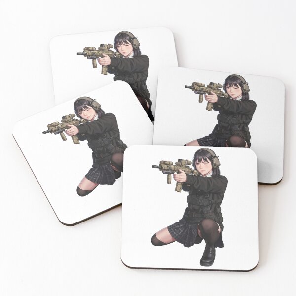Item preview, Tactical School Girl - Anime Special Ops designed and sold by RAWLIFEGRAPHIC.