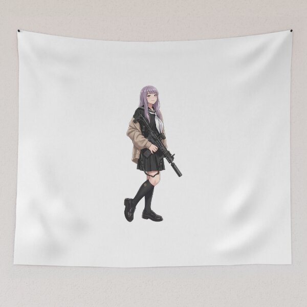 Item preview, Tactical School Girl - Anime Special Ops designed and sold by RAWLIFEGRAPHIC.