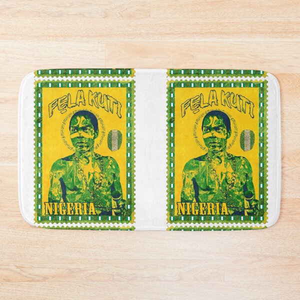Item preview, Fela Kuti Nigeria Vintage Postage Stamp Afrobeat Pan-African Art designed and sold by Youngkev-arts.