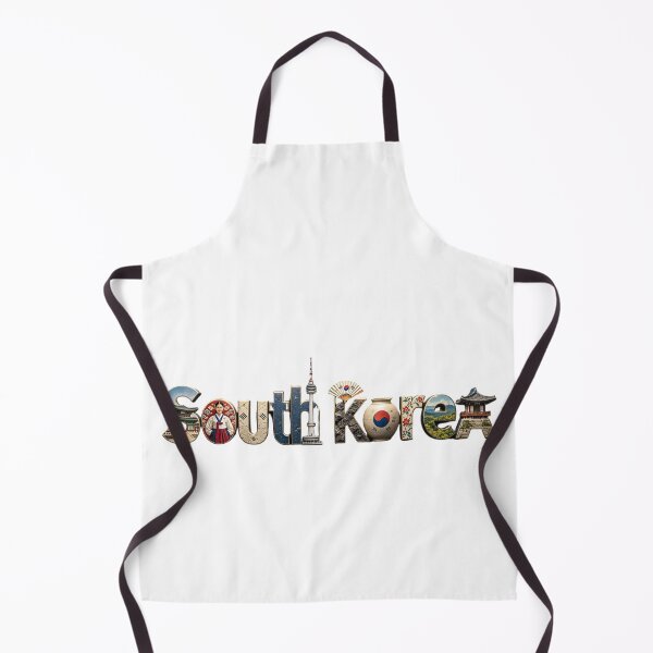 Item preview, South Korea Typography Travel Design | Korean Culture & Landmark Art designed and sold by VladisWorld.