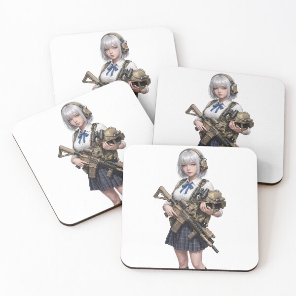 Item preview, Tactical School Girl - Anime Special Ops designed and sold by RAWLIFEGRAPHIC.