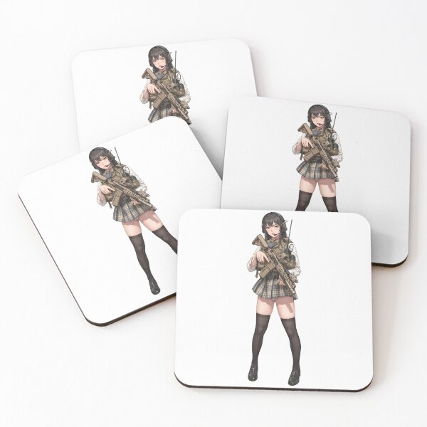 Item preview, Tactical School Girl - Anime Special Ops designed and sold by RAWLIFEGRAPHIC.