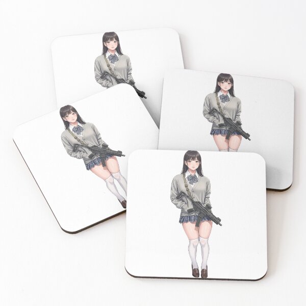Item preview, Tactical School Girl - Anime Special Ops designed and sold by RAWLIFEGRAPHIC.