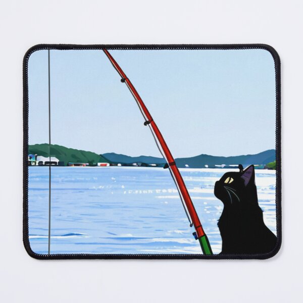 Item preview, Character - Cat Fisherman Back View Twilight designed and sold by World-Pets.
