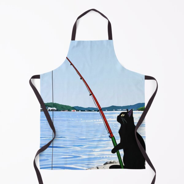 Item preview, Character - Cat Fisherman Back View Twilight designed and sold by World-Pets.