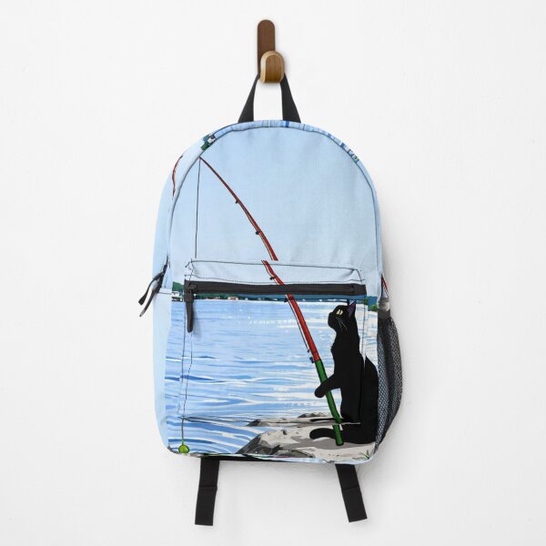 Item preview, Character - Cat Fisherman Back View Twilight designed and sold by World-Pets.