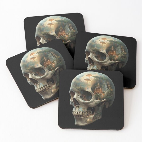 Item preview, The Mind’s Landscape: Ancient Skull Oasis designed and sold by Cindralith.
