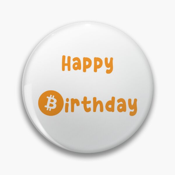 Item preview, bitcoin birthday shirt designed and sold by designimpact.