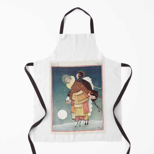 Item preview, Vintage 1920 Winter Fashion Under Full Moon Art Deco Poster designed and sold by TeeARTHY.