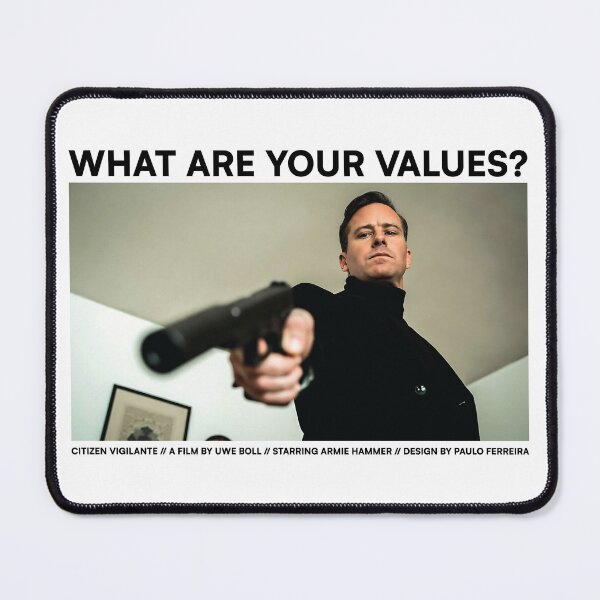 Item preview, WHAT ARE YOUR VALUES? designed and sold by derpaulferreira.
