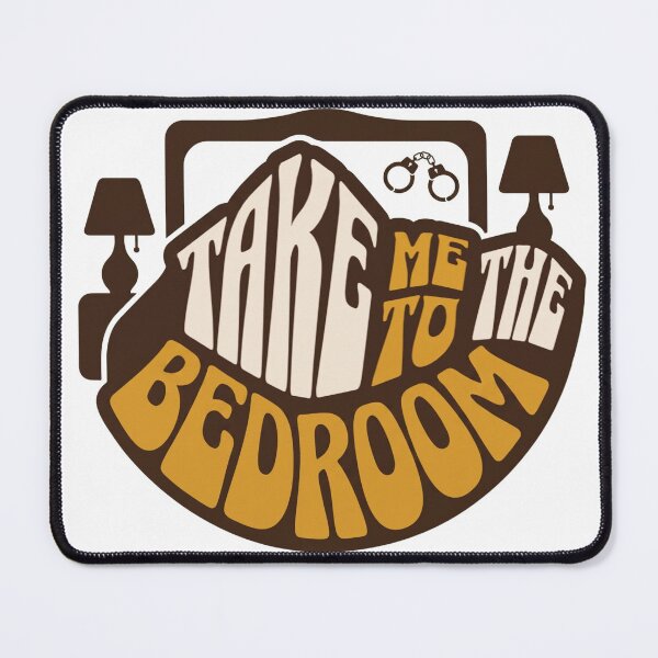Item preview, Take Me To The Bedroom - Funny Cheeky Retro 70s Quote designed and sold by Jaroslaw-S.