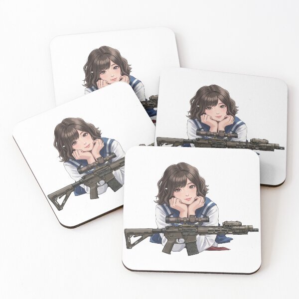 Item preview, Tactical School Girl - Anime Special Ops designed and sold by RAWLIFEGRAPHIC.