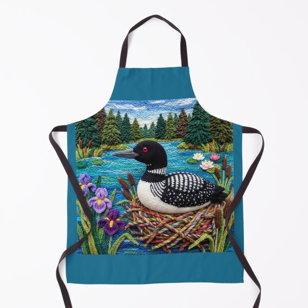 Item preview, Yarn Loon on Yarny Minnesota Lake designed and sold by Tridentulus.