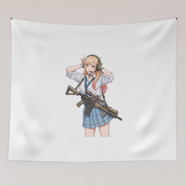 Item preview, Tactical School Girl - Anime Special Ops designed and sold by RAWLIFEGRAPHIC.