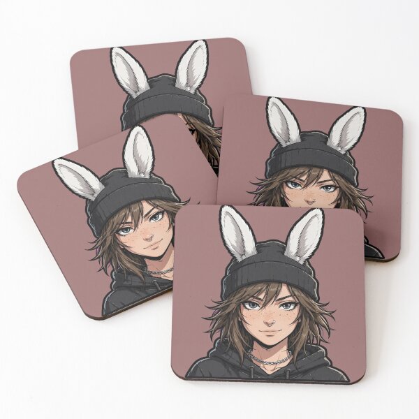 Item preview, Skater Bunny Anime Style designed and sold by Danime Planet.
