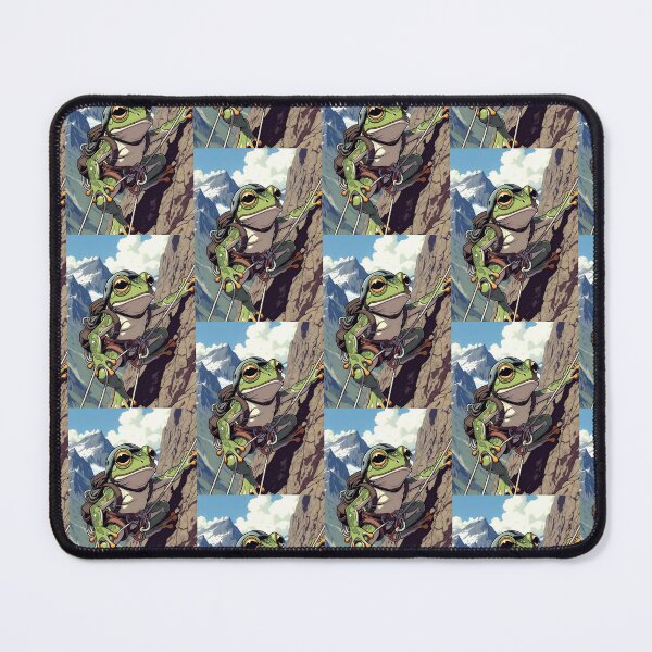 Item preview, Cartoon Climber Frog designed and sold by ArtFunLifeShop.