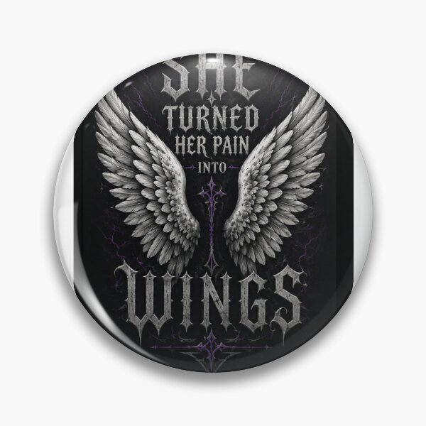 Item preview, She Turned Her Pain Into Wings 3 designed and sold by İyi GeeL.