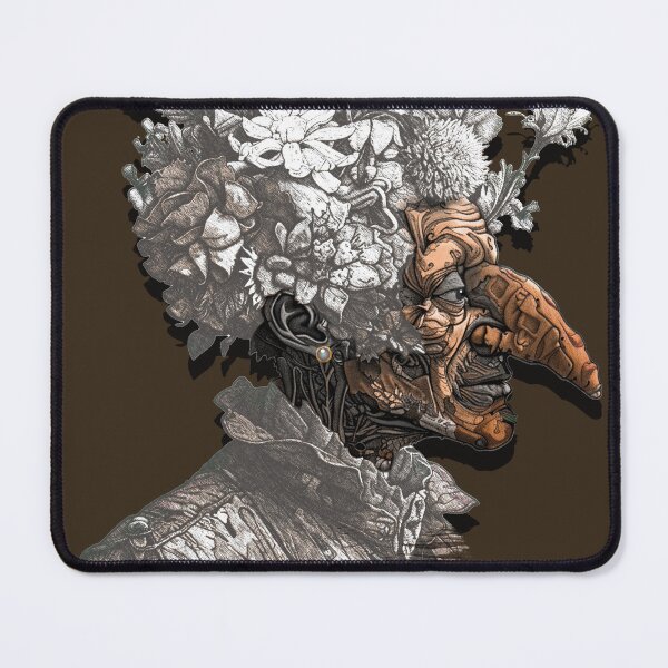 Item preview, A male portrait compiled from flowers designed and sold by Tana&tanuc.