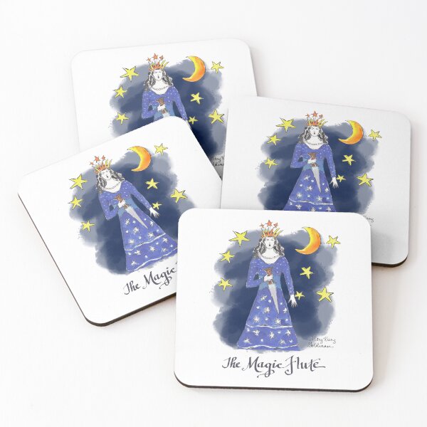 Item preview, Mozart The Magic Flute Opera Queen of the Night designed and sold by MaryKunzGoldman.