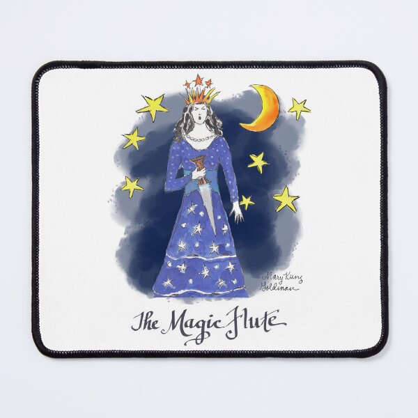 Item preview, Mozart The Magic Flute Opera Queen of the Night designed and sold by MaryKunzGoldman.