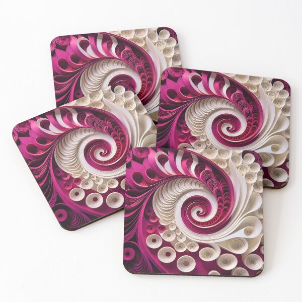Item preview, Intricate Paper Curl Design designed and sold by Vicky Brago-Mitchell®.