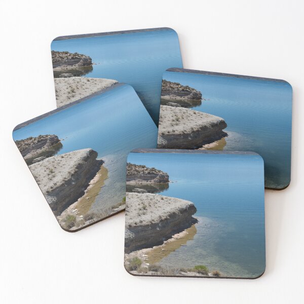 Item preview, Vertical of shoreline of South Fork Reservoir designed and sold by lisavonbiela.