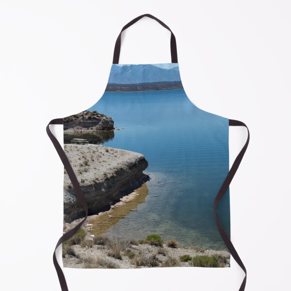 Item preview, Vertical of shoreline of South Fork Reservoir designed and sold by lisavonbiela.