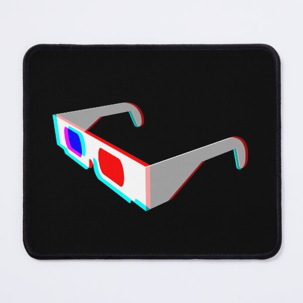 Item preview, 3D Glasses [ONLY PRINT ON BLACK] designed and sold by Drendalgami.