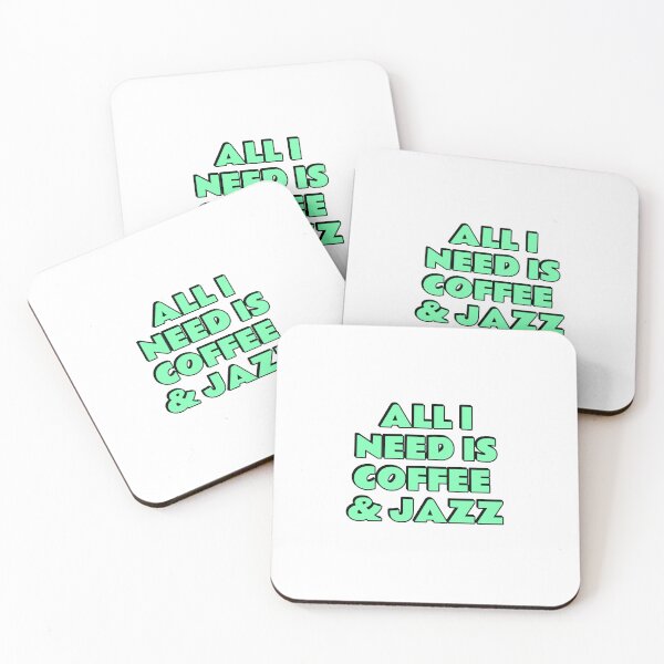 Item preview, All I need is coffee and jazz  designed and sold by Inspirationmotivation.