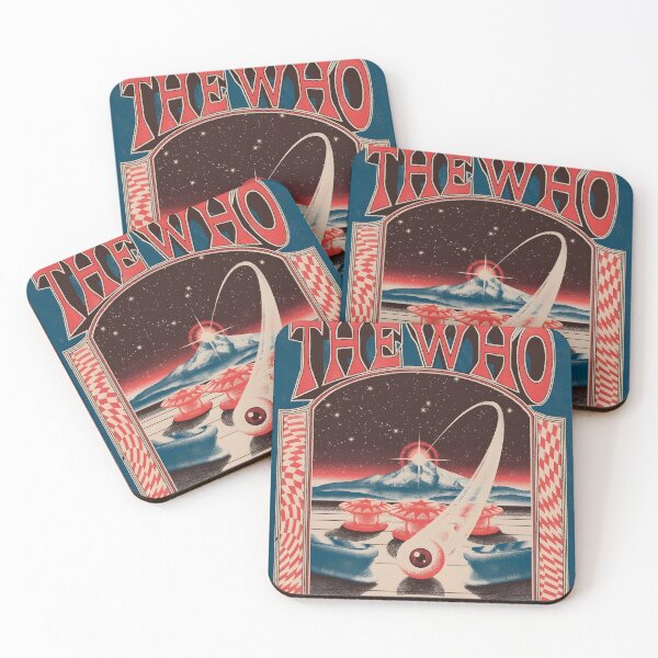 Item preview, The Who Original Custom Vintage Music Poster Wall Art designed and sold by Cool Robot Bro..