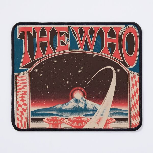 Item preview, The Who Original Custom Vintage Music Poster Wall Art designed and sold by Cool Robot Bro..