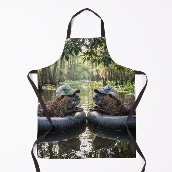 Item preview, Nutria Friends Tubing the Atchafalaya designed and sold by Tridentulus.