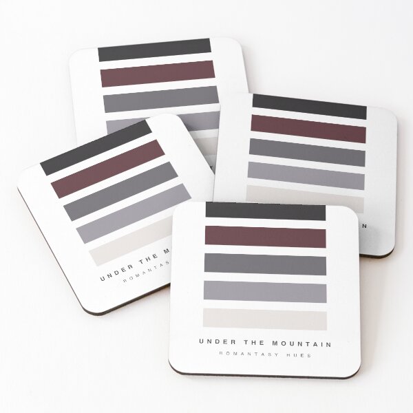 Item preview, ‘Under the Mountain’ Romantasy Hue Palette designed and sold by The Colourful Game.