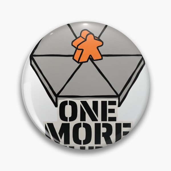 Item preview, One More Turn Brutalist Board Game Poster Art designed and sold by Ninjacatoff.
